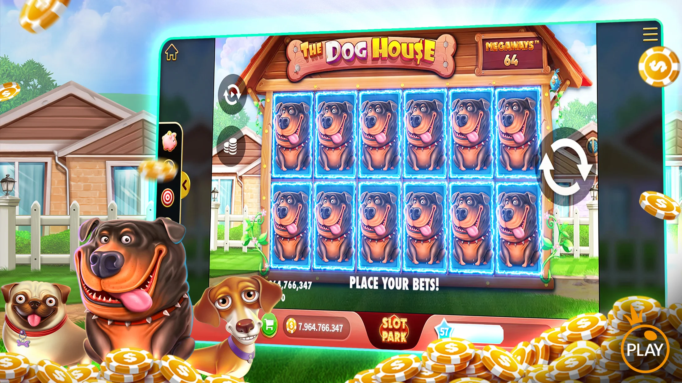 Trò chơi casino hấp dẫn trên ứng dụng win999